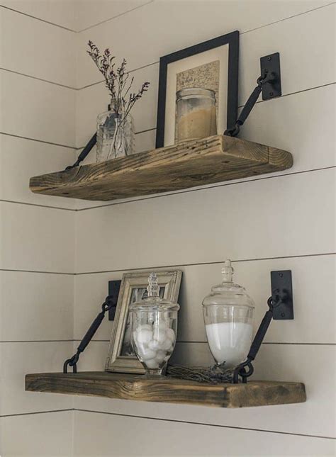 rustic shelves 30 x 10